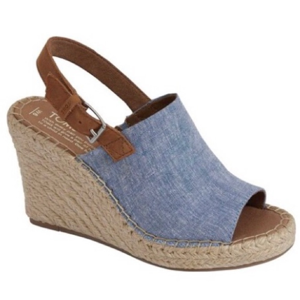 TOMS Monica Slingback Wedge Sandal